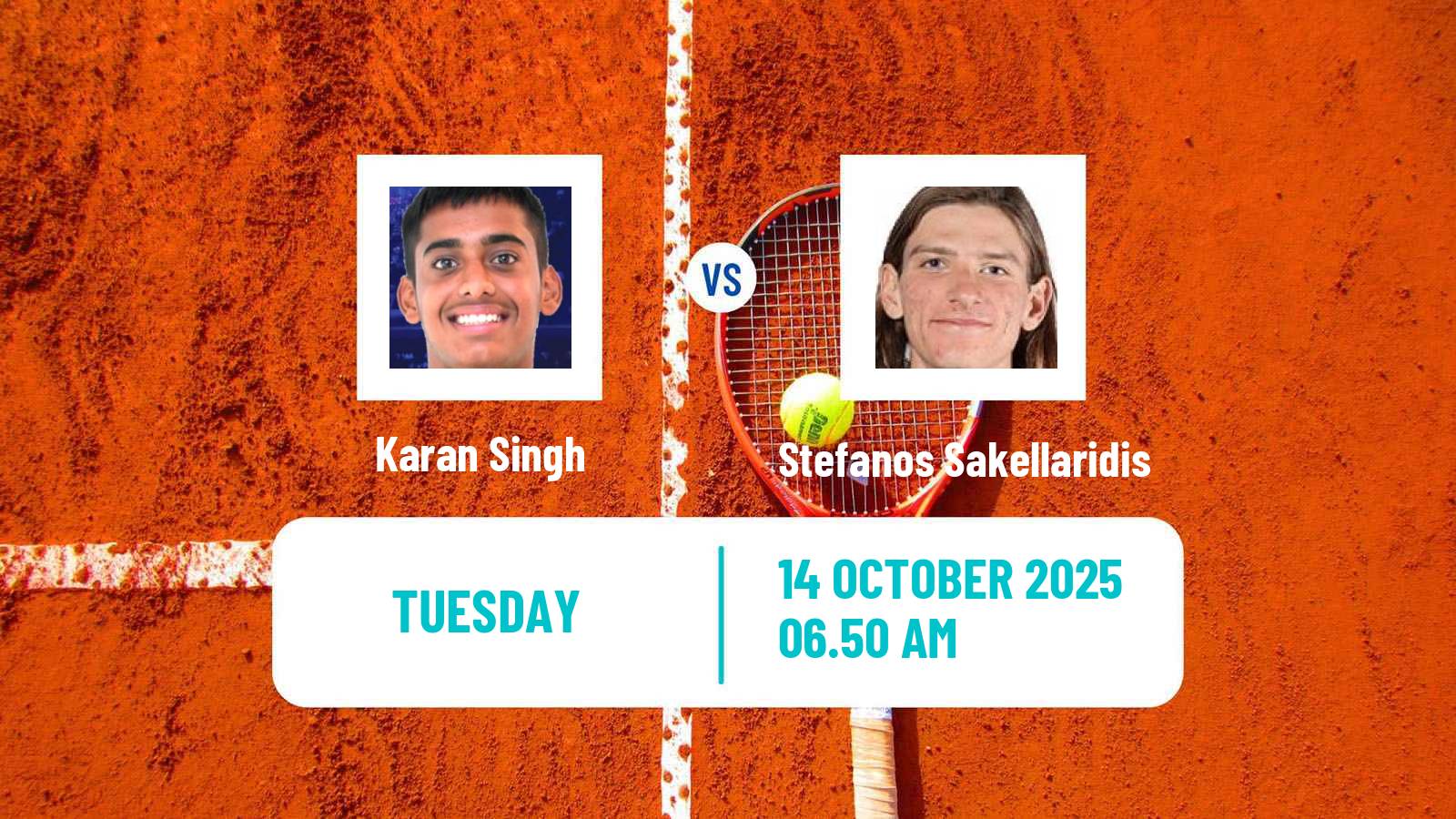 Tennis Hersonissos 6 Challenger Men Karan Singh - Stefanos Sakellaridis