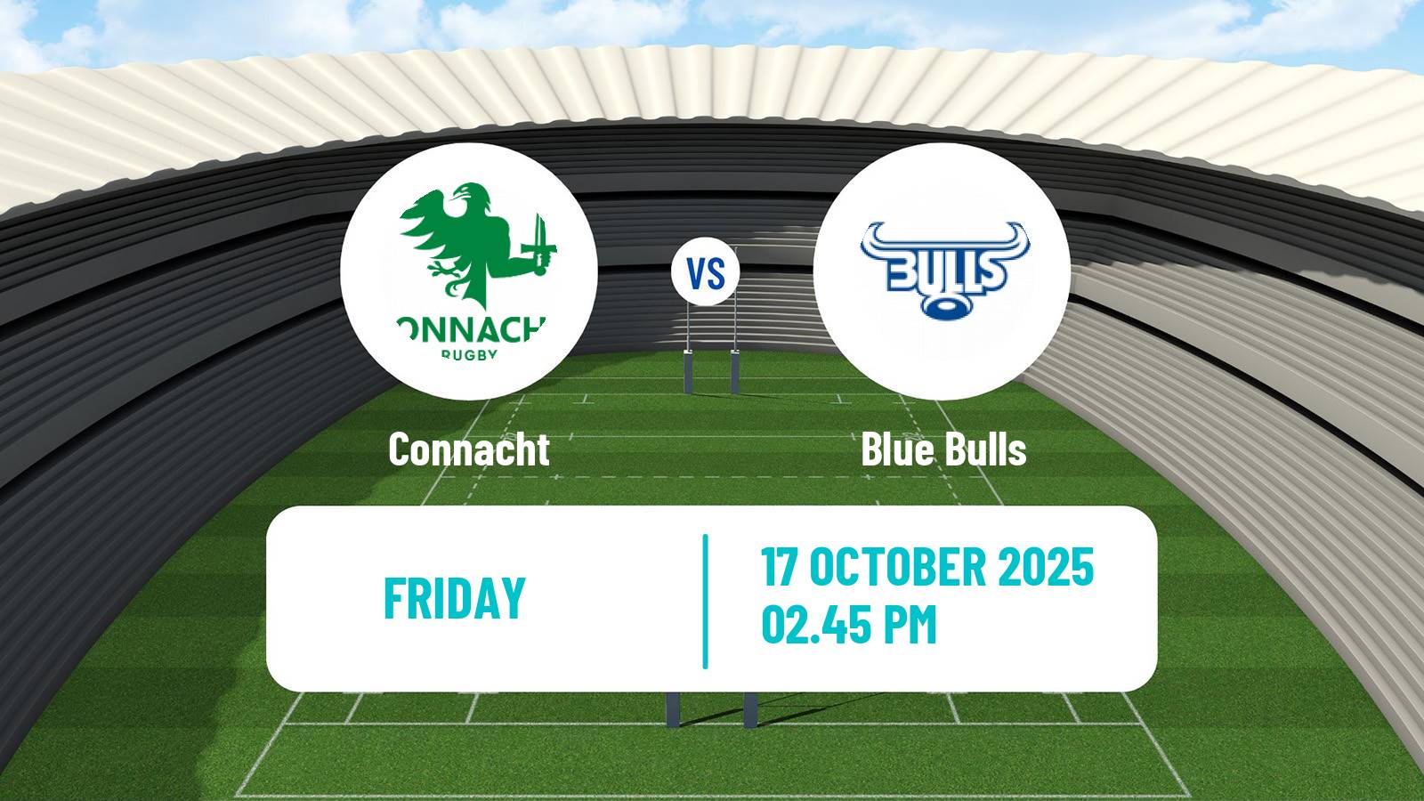 Rugby union United Rugby Championship Connacht - Blue Bulls