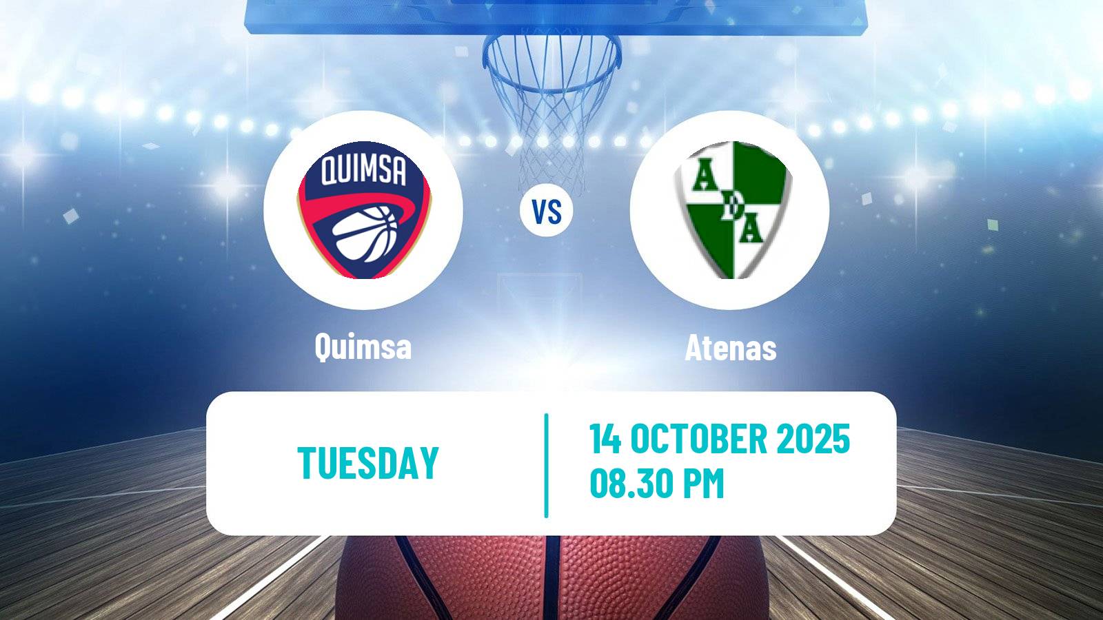 Basketball Argentinian LNB Quimsa - Atenas