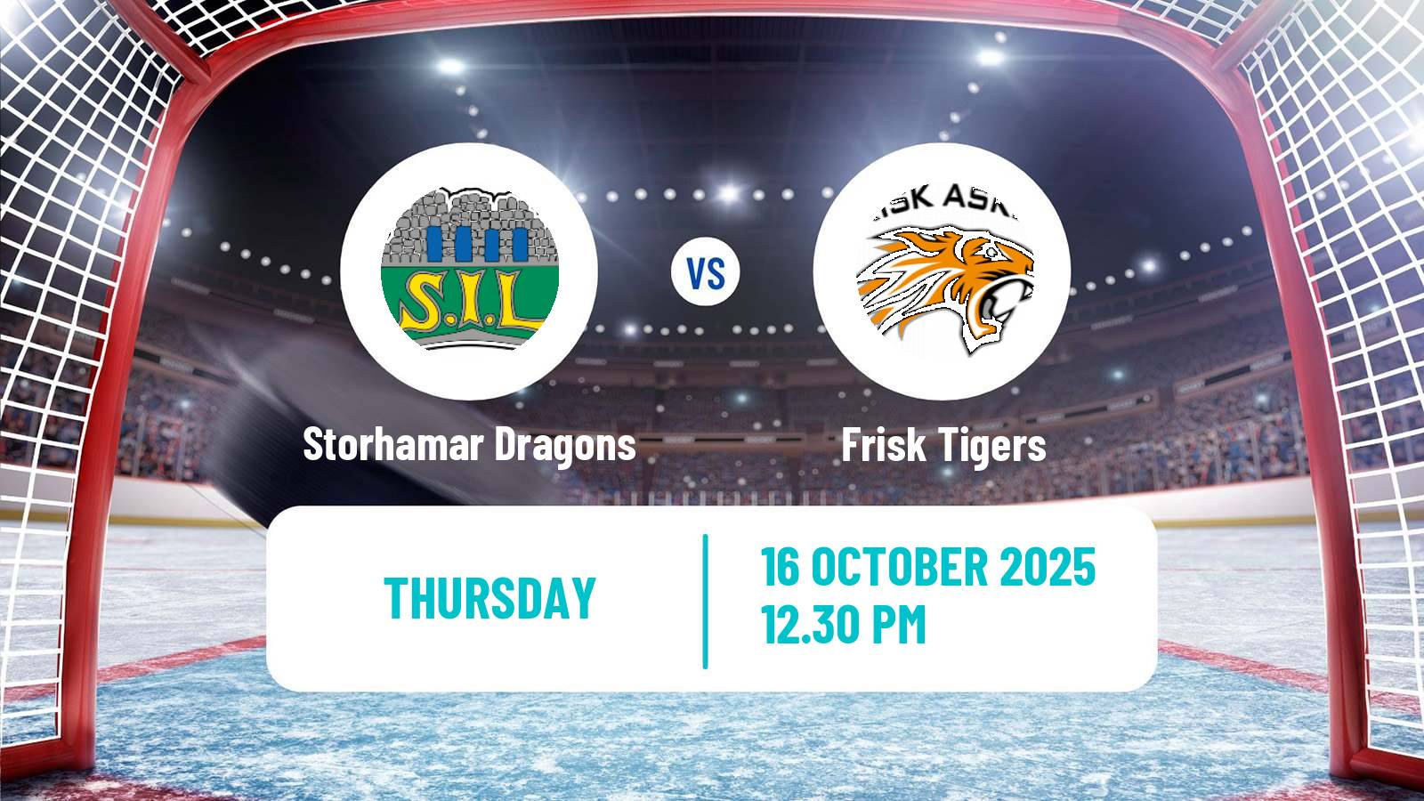 Hockey Norwegian Ligaen Hockey Storhamar Dragons - Frisk Tigers