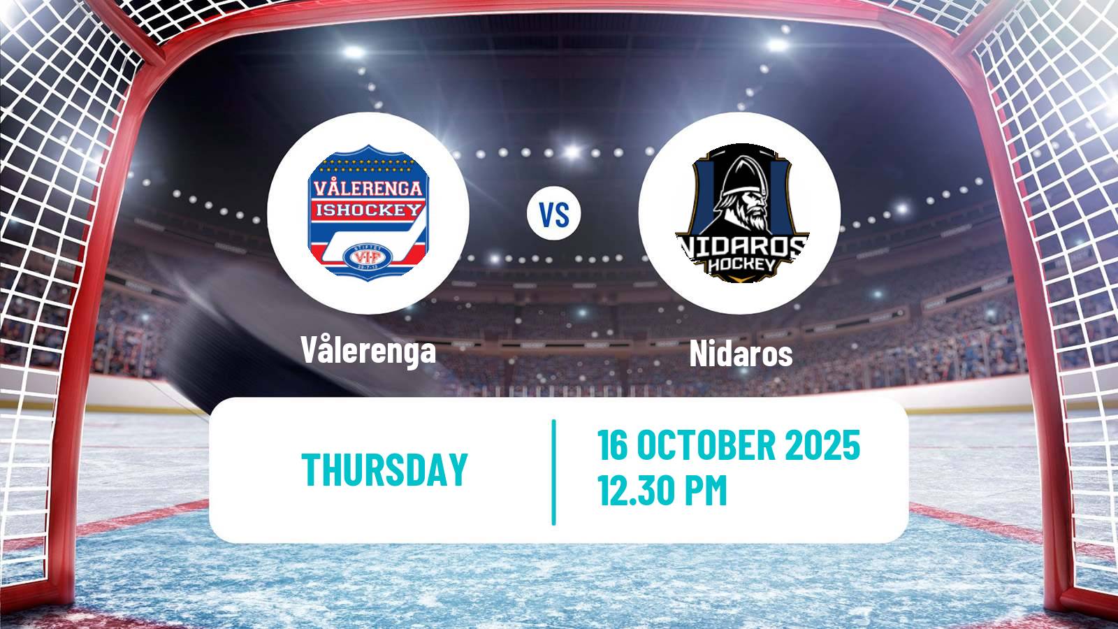 Hockey Norwegian Ligaen Hockey Vålerenga - Nidaros