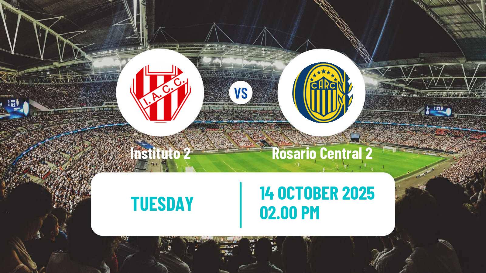Football Argentinian Reserve League Instituto 2 - Rosario Central 2