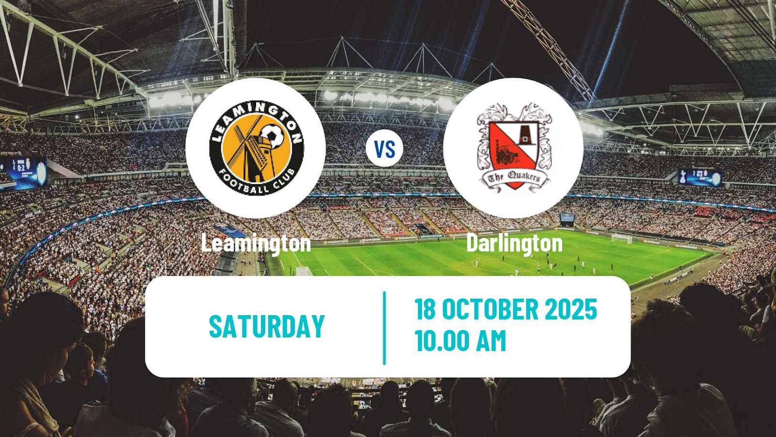 Football English National League North Leamington - Darlington