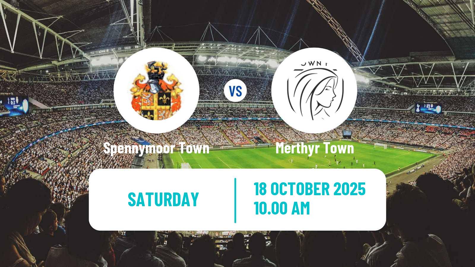 Football English National League North Spennymoor Town - Merthyr Town