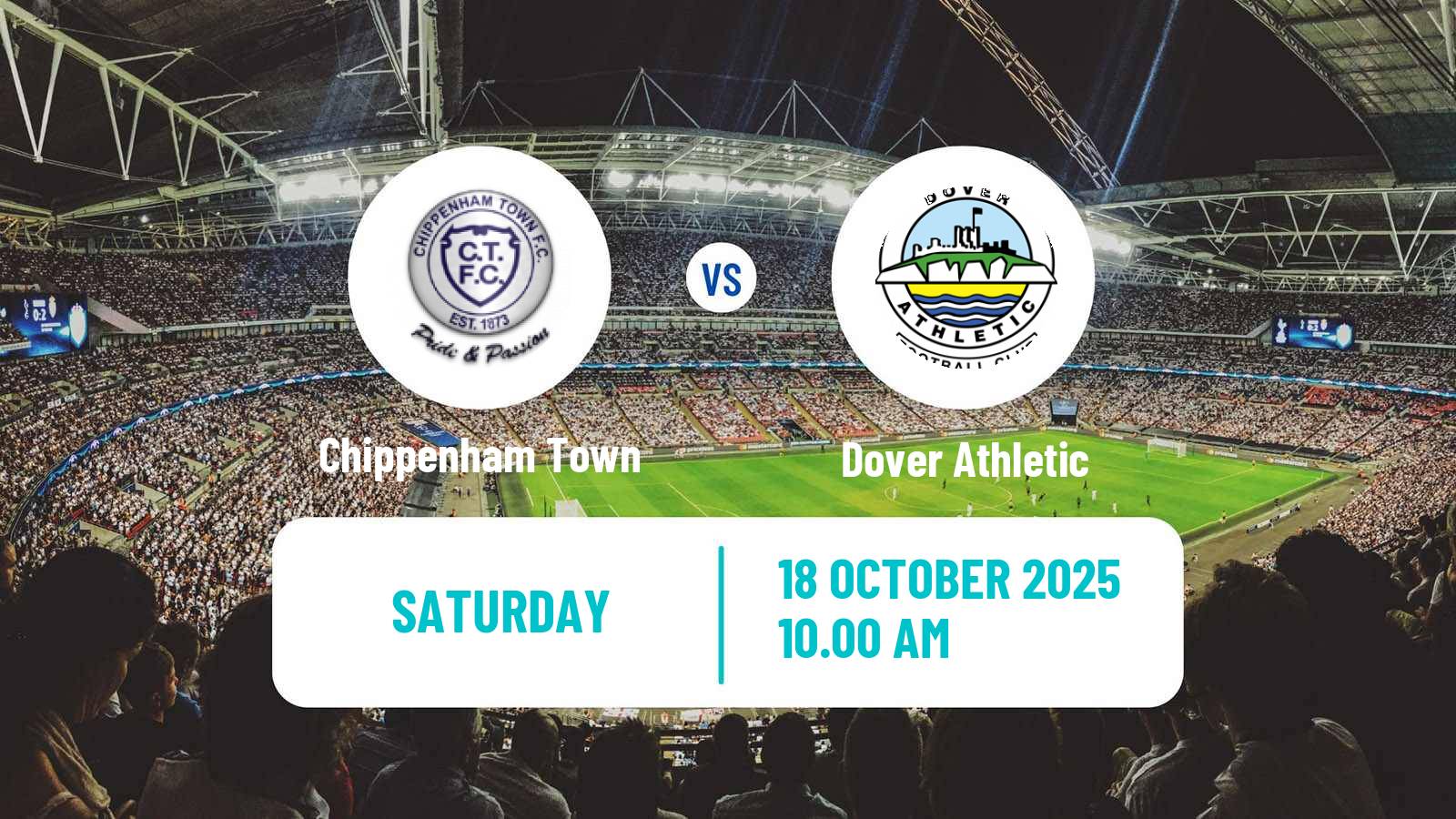 Football English National League South Chippenham Town - Dover Athletic