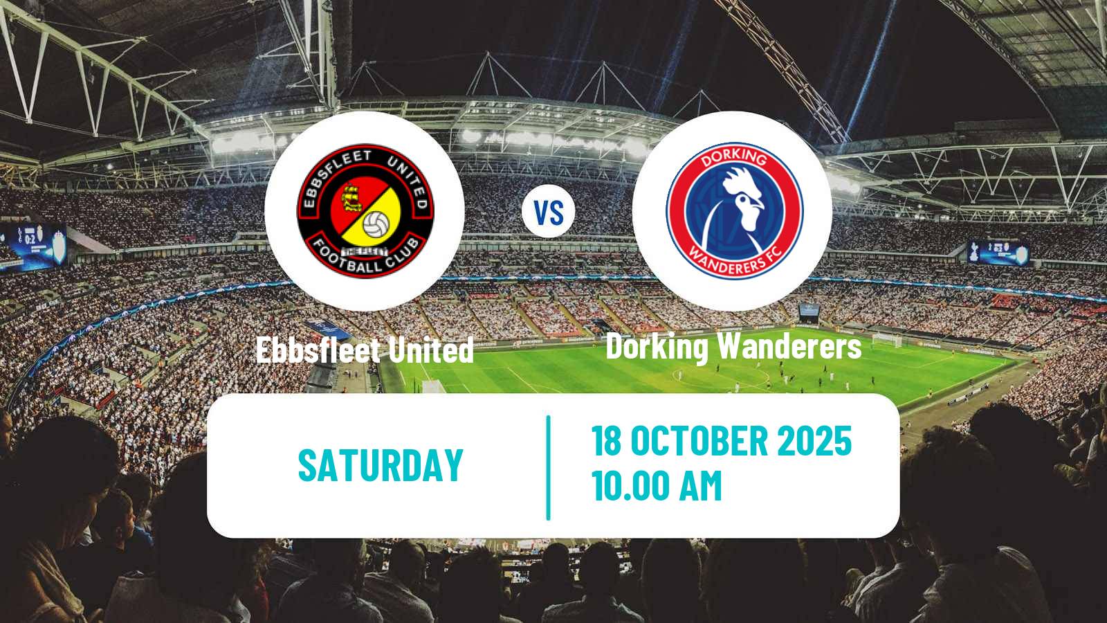 Football English National League South Ebbsfleet United - Dorking Wanderers