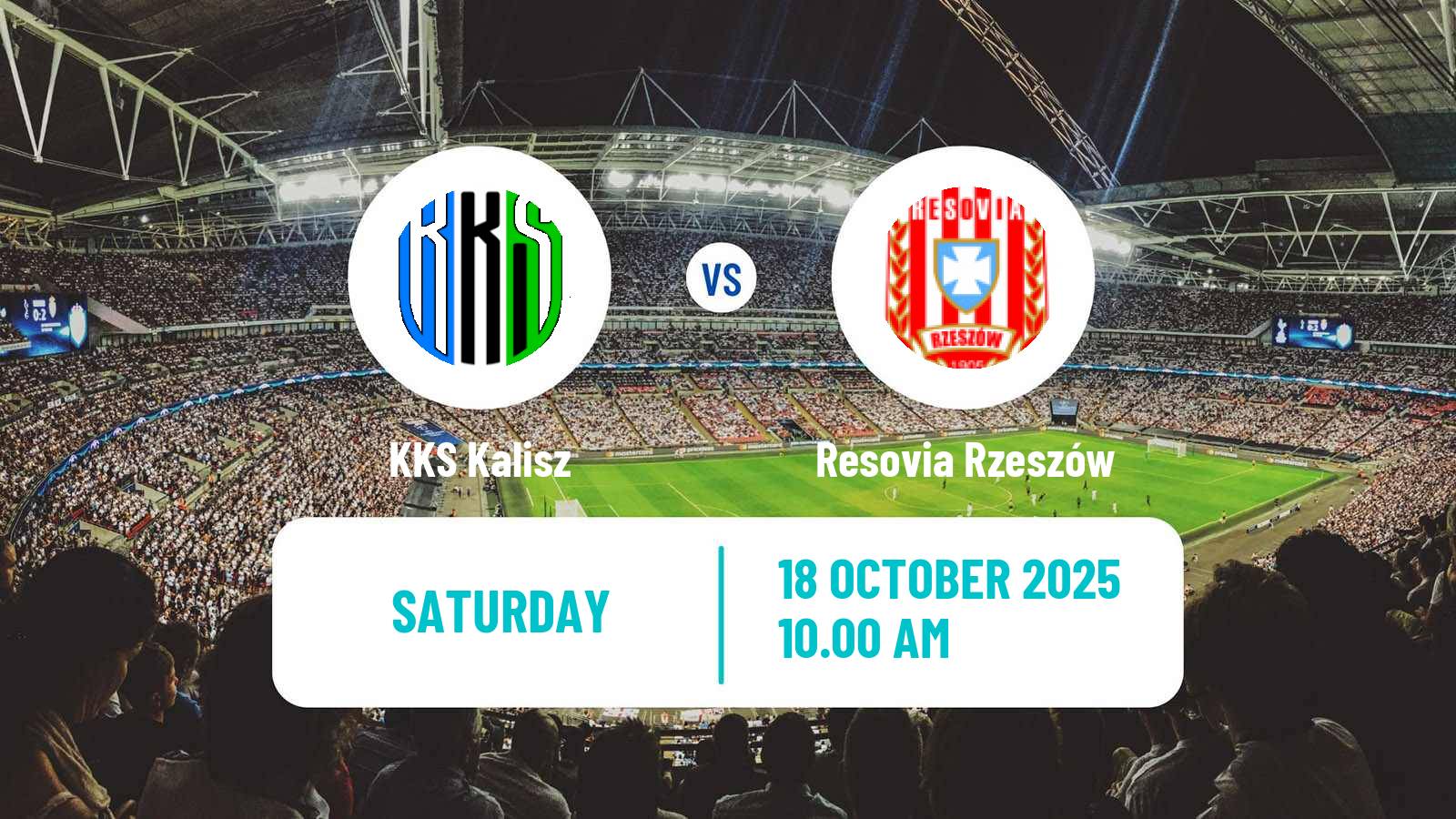 Football Polish Division 2 KKS Kalisz - Resovia Rzeszów