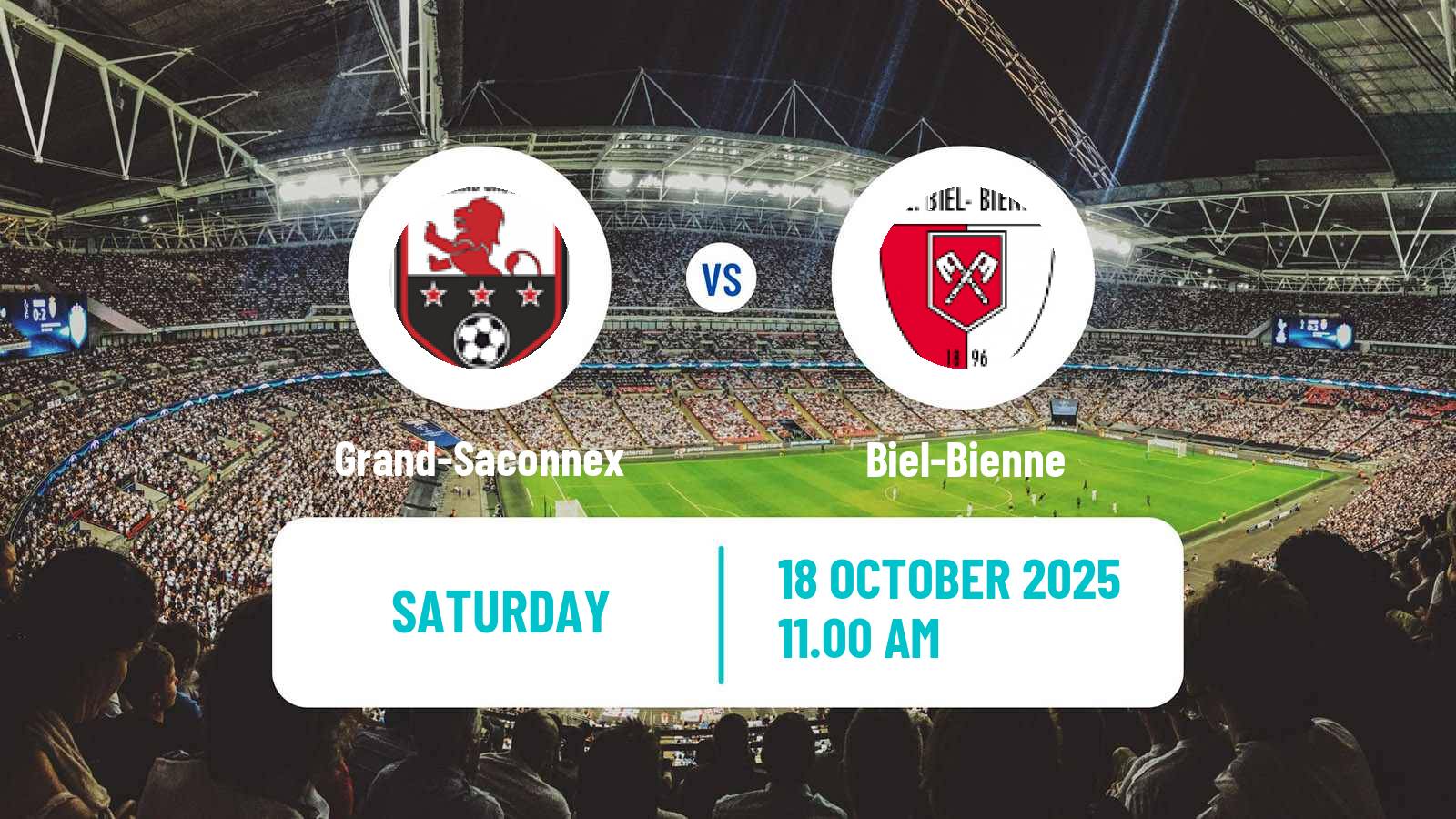 Football Swiss Promotion League Grand-Saconnex - Biel-Bienne