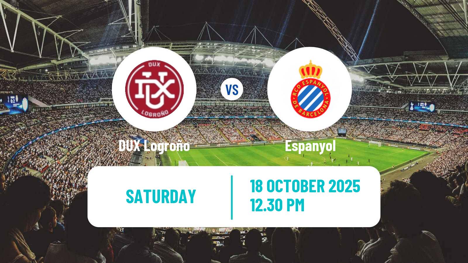 Football Spanish Primera División Women DUX Logroño - Espanyol