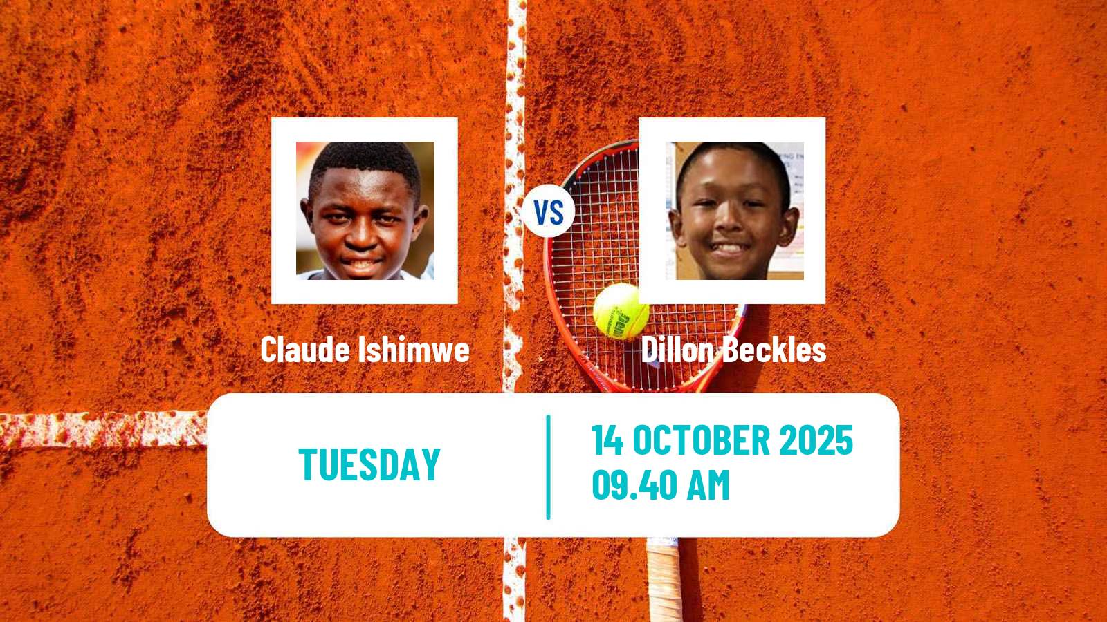 Tennis ITF M25 Kigali 2 Men Claude Ishimwe - Dillon Beckles