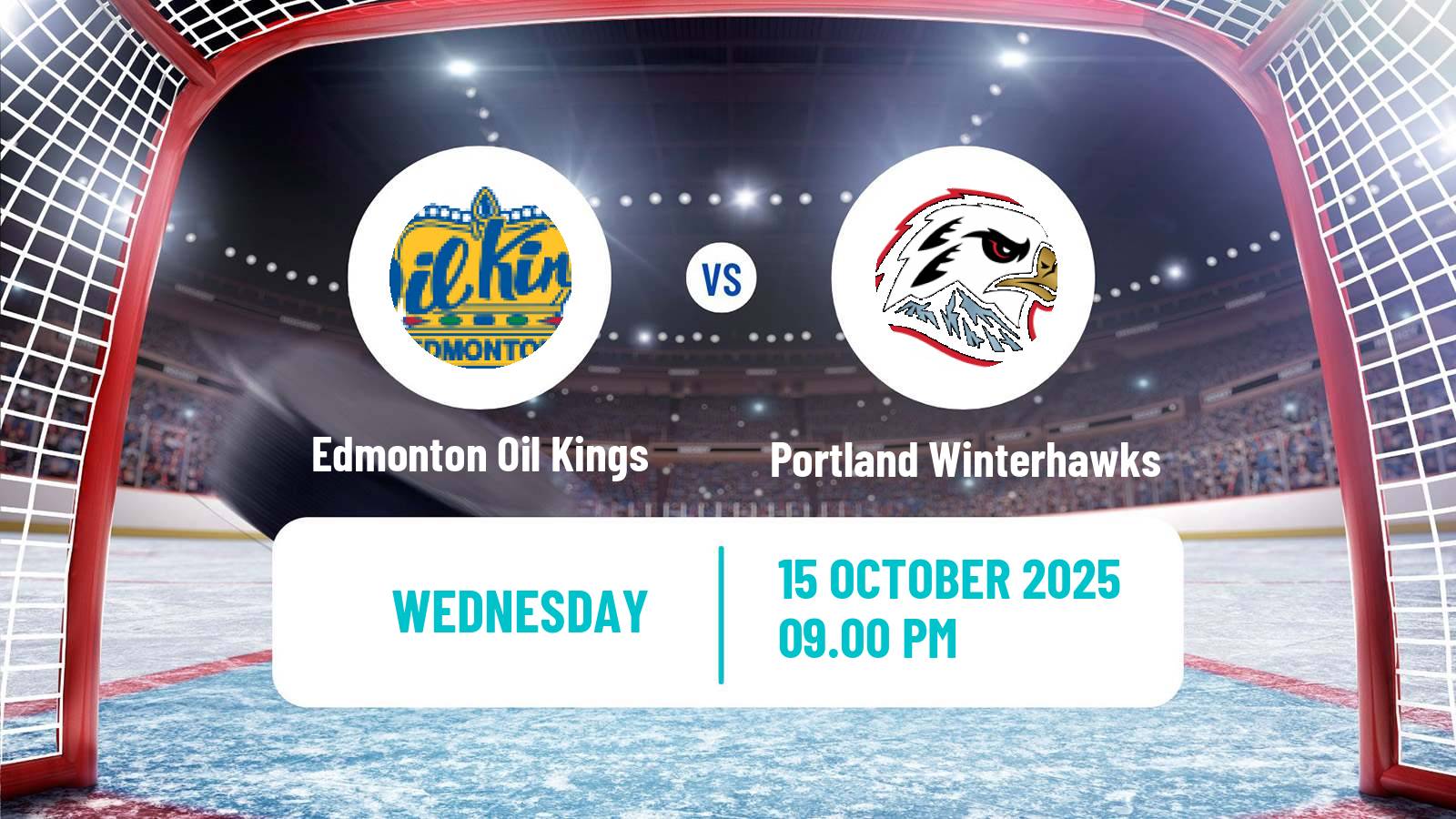 Hockey WHL Edmonton Oil Kings - Portland Winterhawks