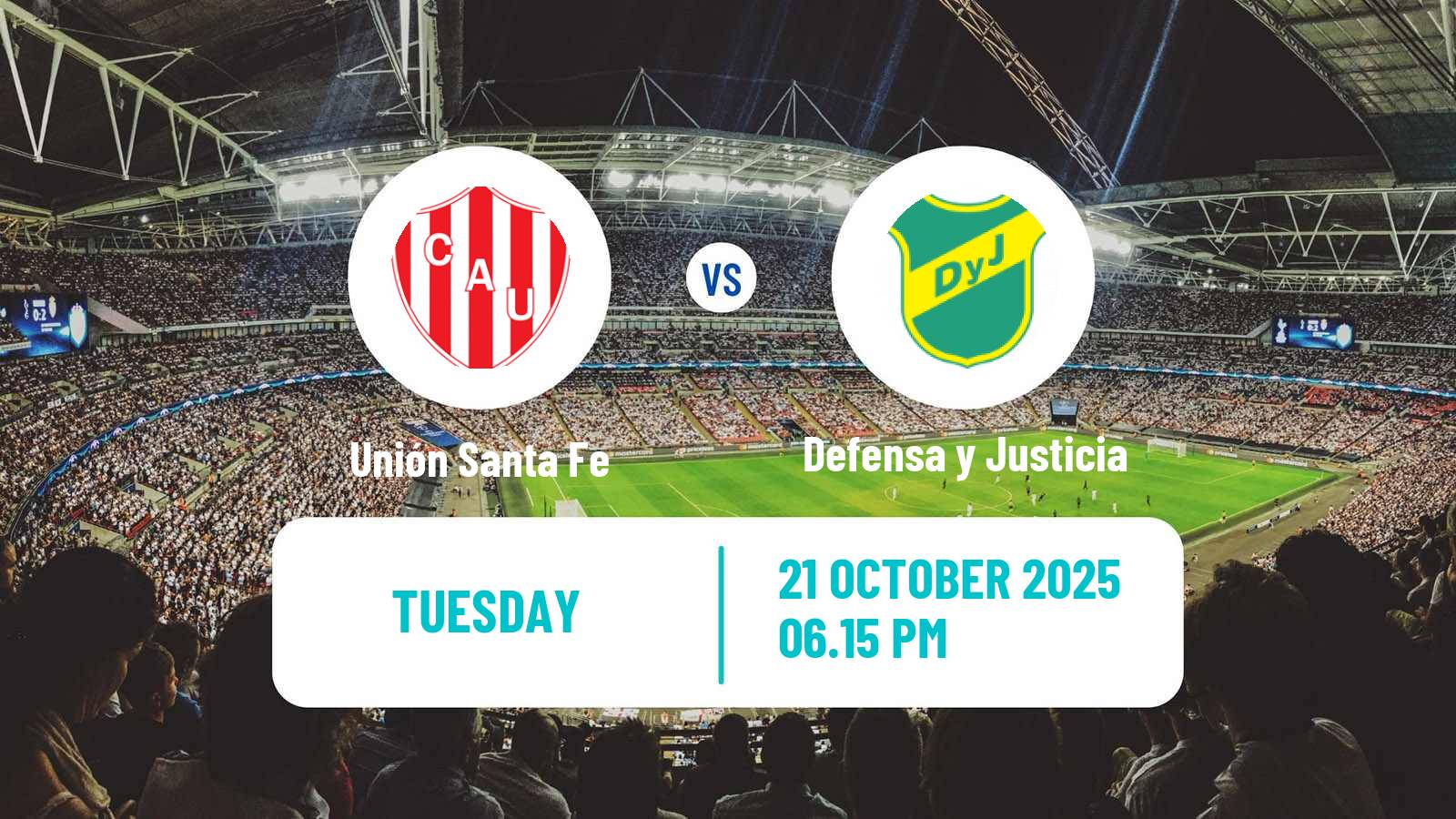Football Argentinian Liga Profesional Unión Santa Fe - Defensa y Justicia