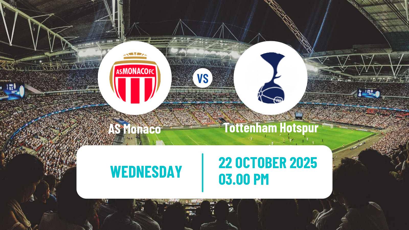 Football UEFA Champions League Monaco - Tottenham Hotspur