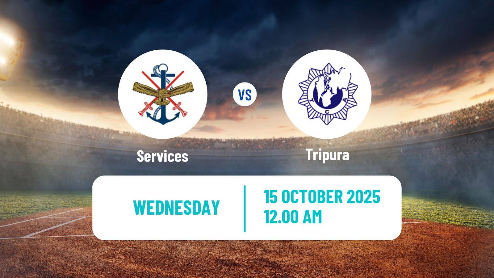 Cricket Ranji Trophy Services - Tripura