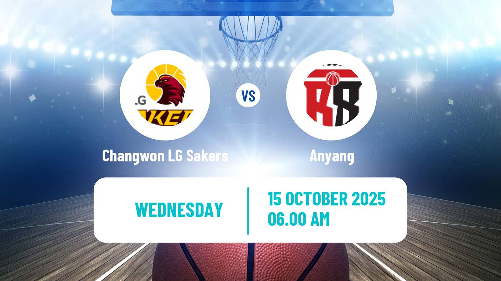 Basketball KBL Changwon LG Sakers - Anyang