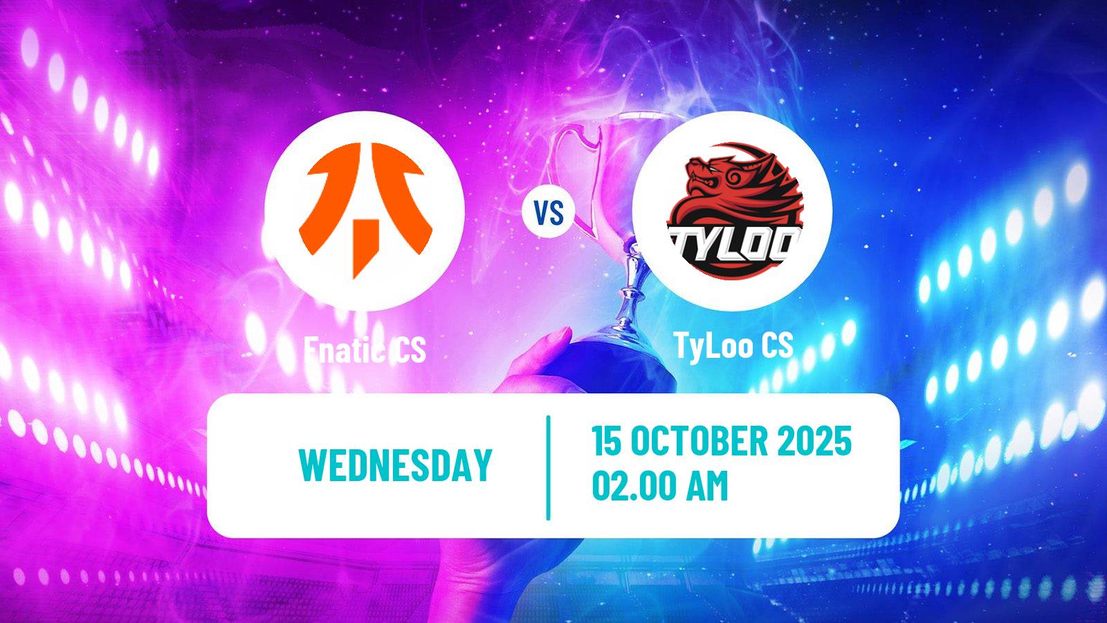 Esports Counter Strike Asia Championships Fnatic - TyLoo