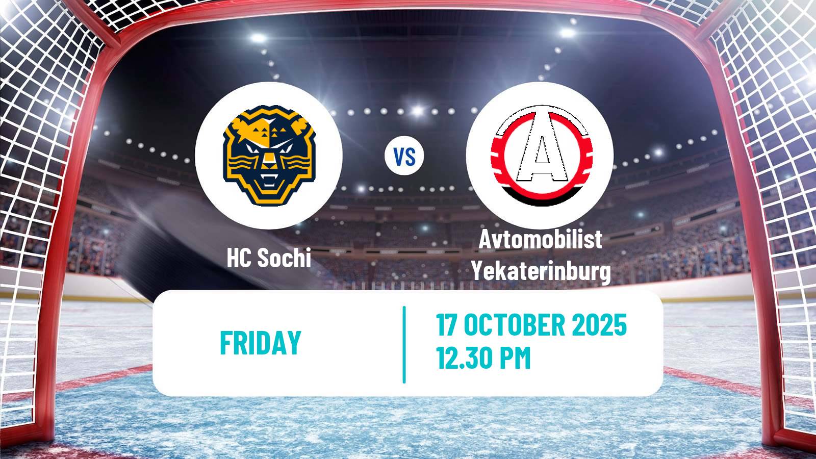 Hockey KHL Sochi - Avtomobilist Yekaterinburg