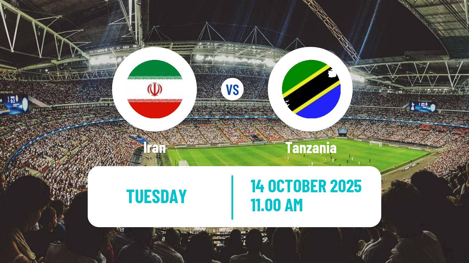 Football Friendly Iran - Tanzania