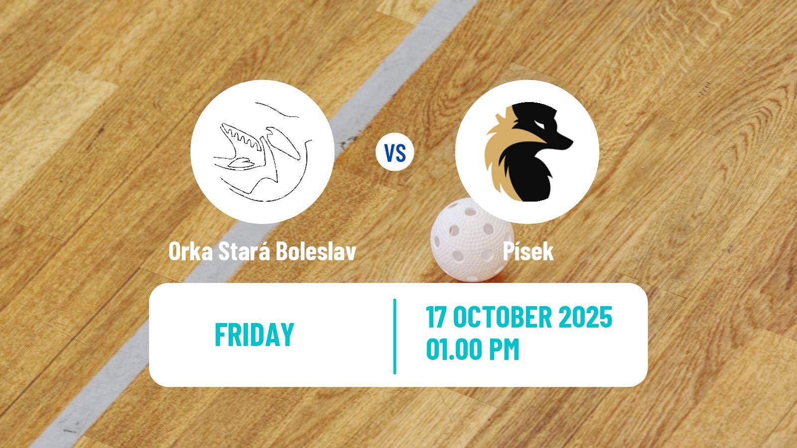 Floorball Czech 1 Liga Floorball Orka Stará Boleslav - Písek