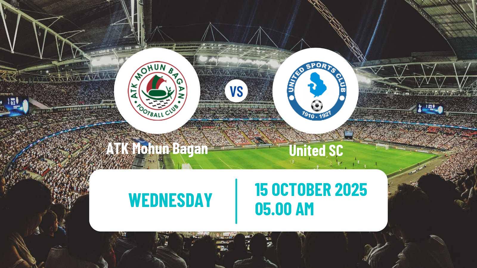 Soccer Indian IFA Shield ATK Mohun Bagan - United SC