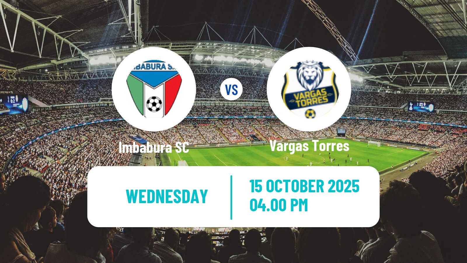Football Ecuadorian Serie B Imbabura - Vargas Torres