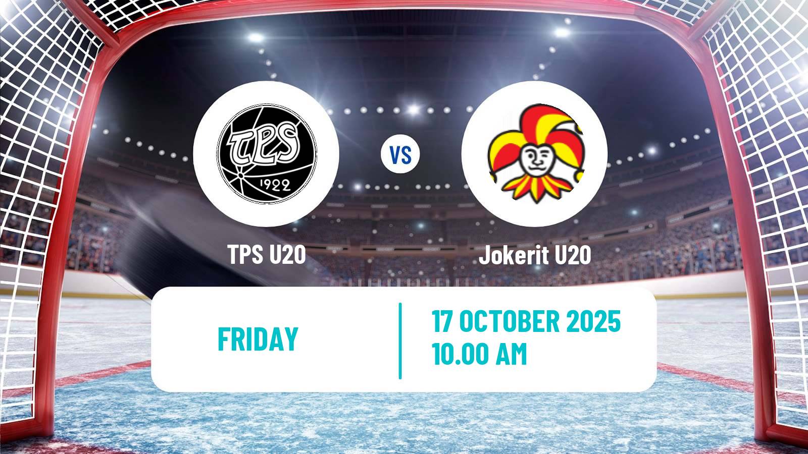 Hockey Finnish SM-sarja U20 TPS U20 - Jokerit U20