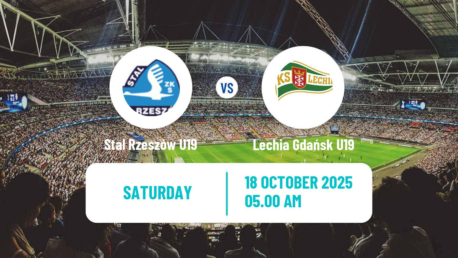 Football Polish Central Youth League Stal Rzeszów U19 - Lechia Gdańsk U19