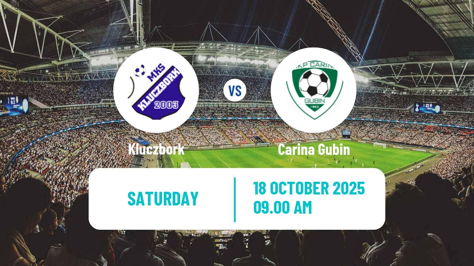 Football Polish Division 3 - Group III Kluczbork - Carina Gubin