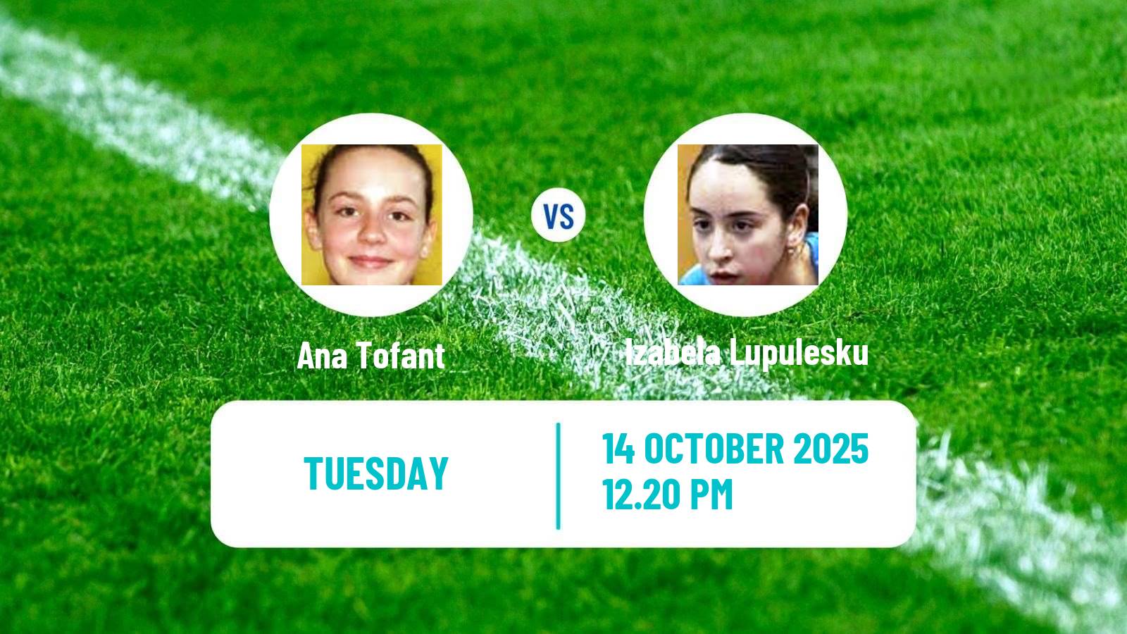 Table tennis European Championships Teams Women Ana Tofant - Izabela Lupulesku