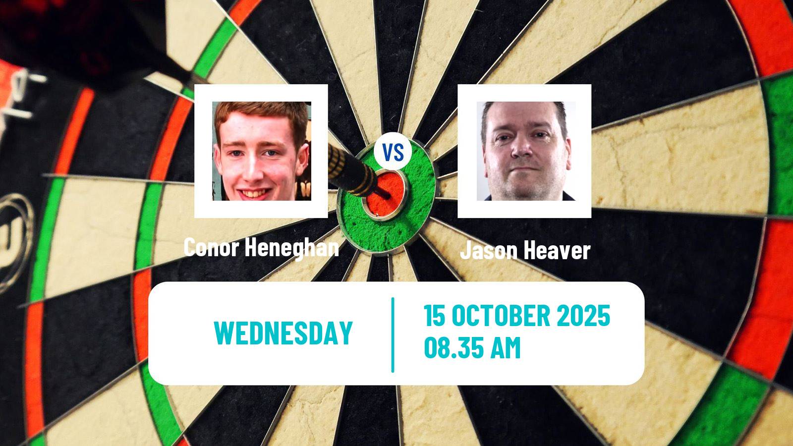Darts Modus Super Series Conor Heneghan - Jason Heaver