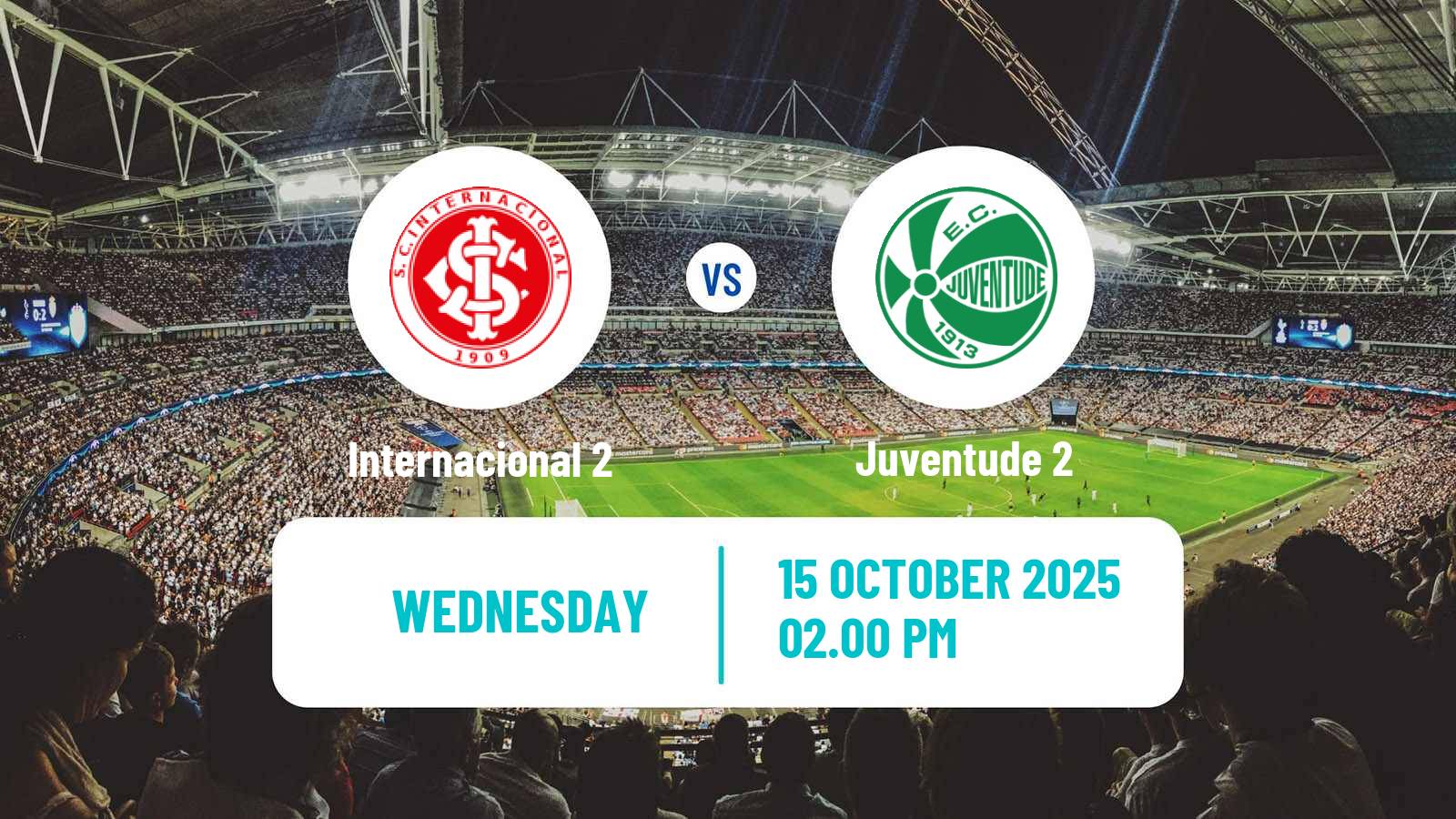 Football Brazilian Copa FGF Internacional 2 - Juventude 2