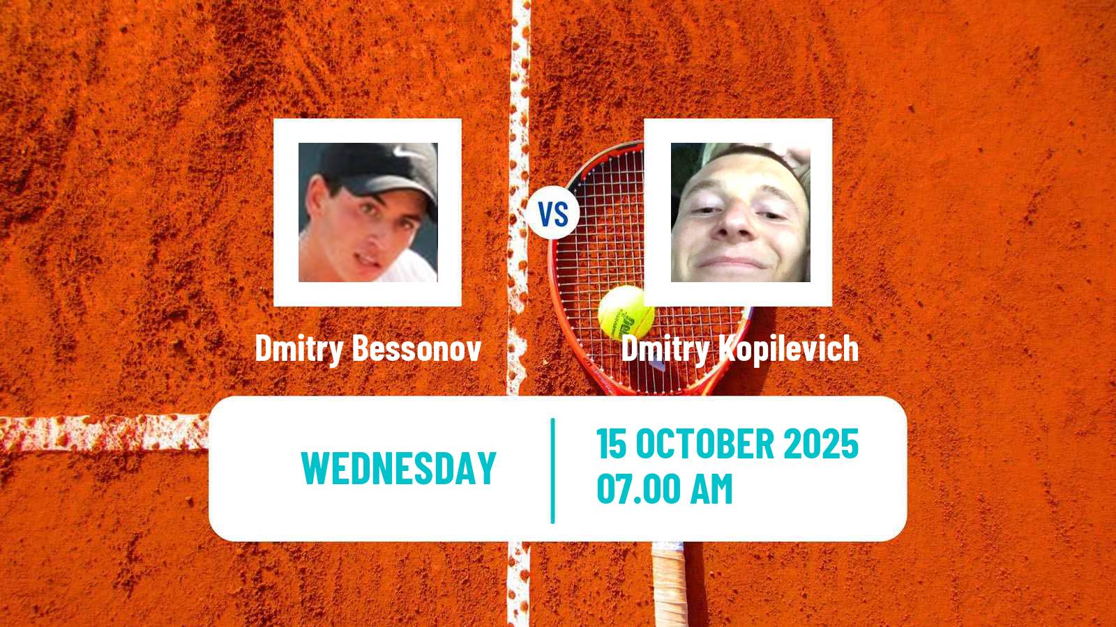 Tennis ITF M15 Sharm Elsheikh 22 Men Dmitry Bessonov - Dmitry Kopilevich