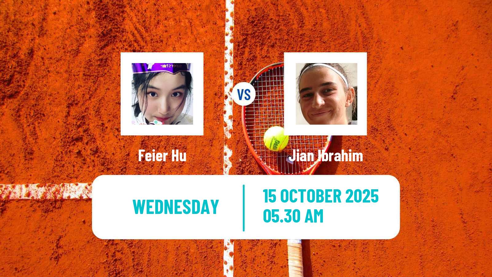 Tennis ITF W15 Sharm Elsheikh 15 Women Feier Hu - Jian Ibrahim