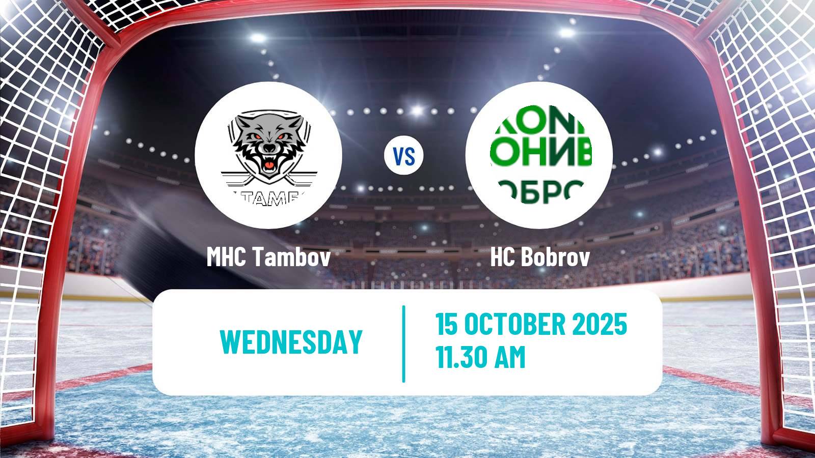 Hockey NMHL Tambov - Bobrov