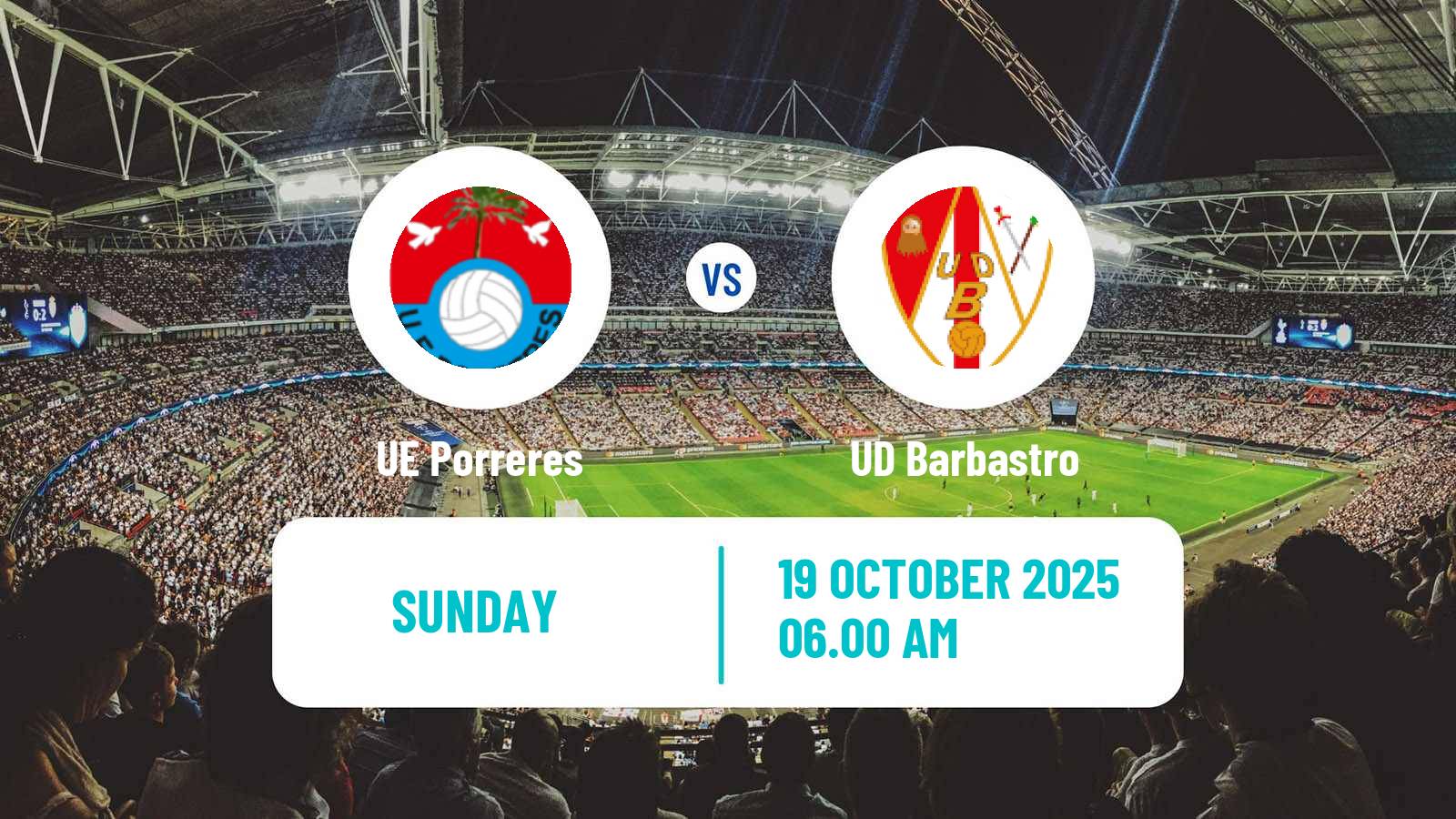 Football Spanish Segunda RFEF - Group 3 Porreres - Barbastro