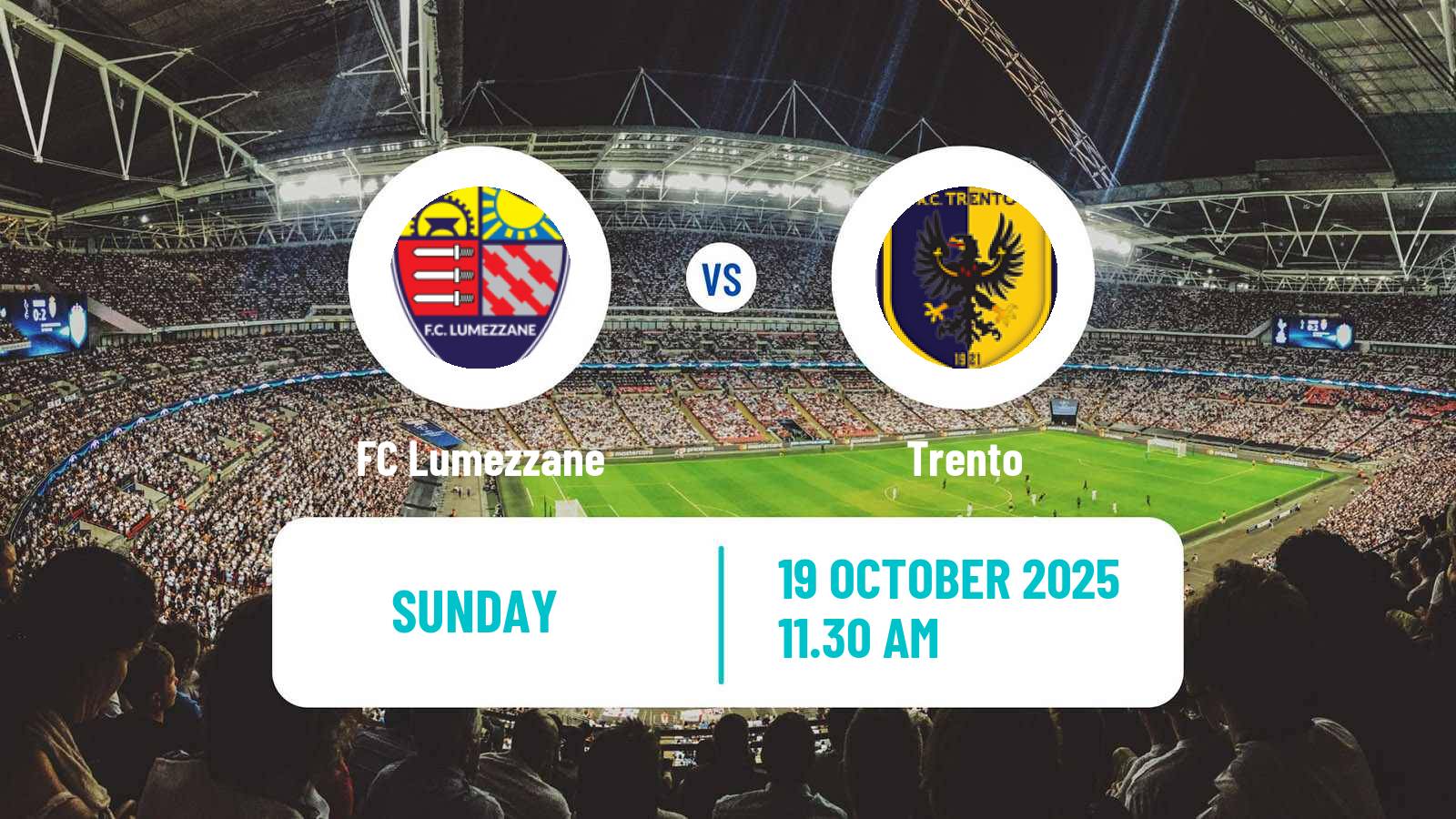 Football Italian Serie C Group A Lumezzane - Trento