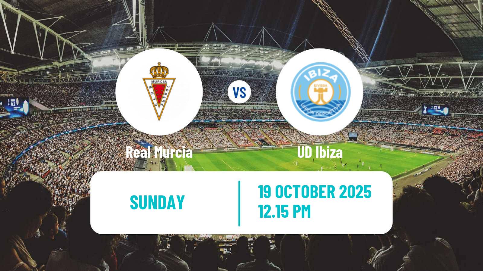 Football Spanish Primera RFEF Group 2 Real Murcia - Ibiza