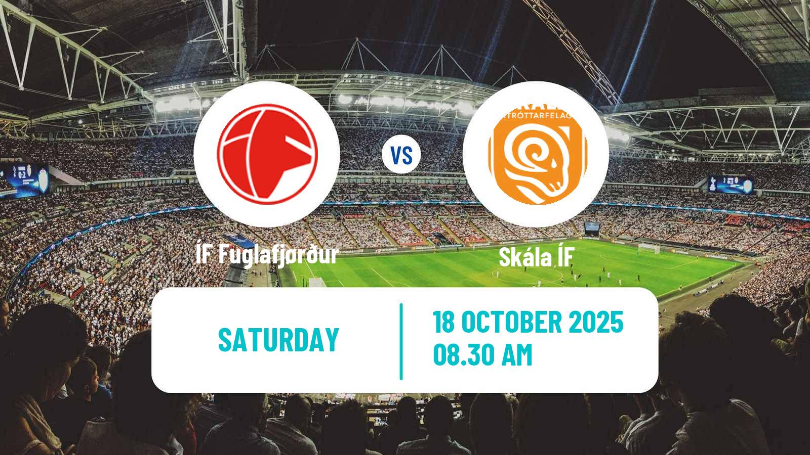 Football Faroe Islands 1 Deild ÍF Fuglafjørður - Skála ÍF