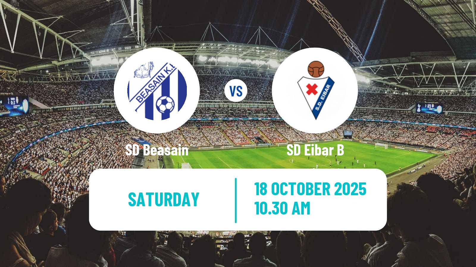 Football Spanish Segunda RFEF - Group 2 Beasain - Eibar B