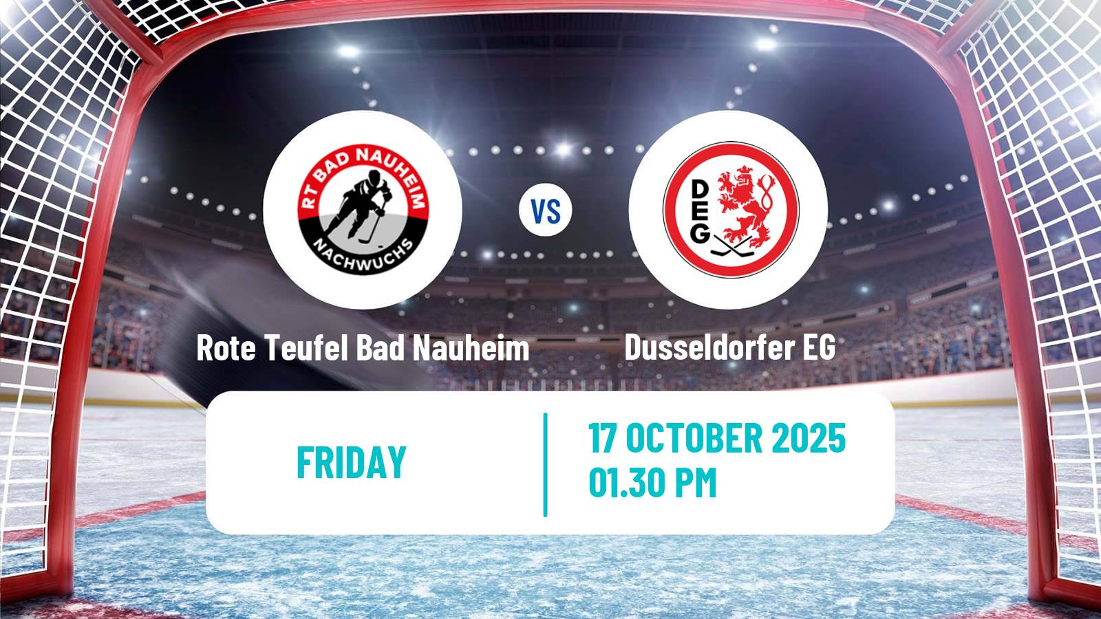 Hockey German DEL2 Rote Teufel Bad Nauheim - Dusseldorfer EG