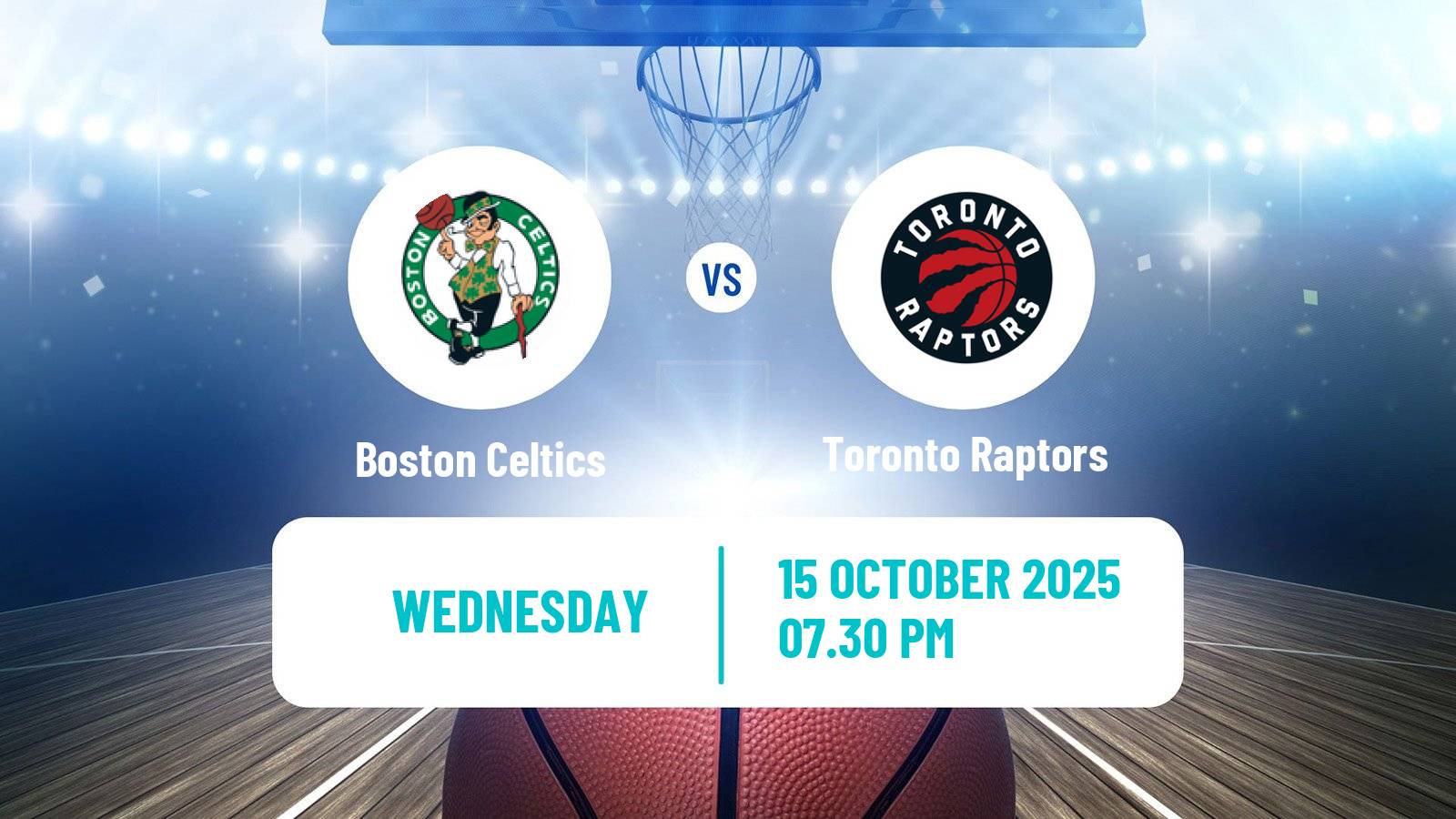 Basketball NBA Boston Celtics - Toronto Raptors