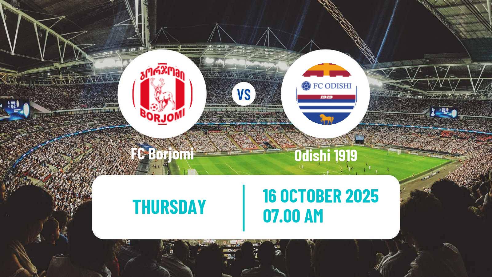 Football Georgian Liga 3 Borjomi - Odishi 1919