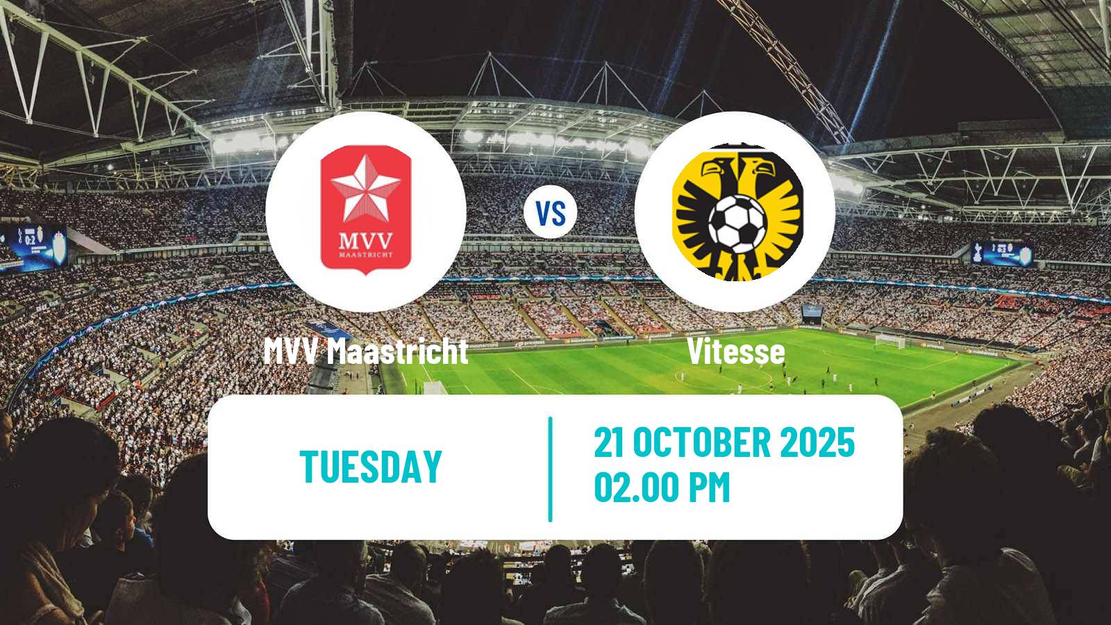 Football Dutch Eerste Divisie MVV Maastricht - Vitesse
