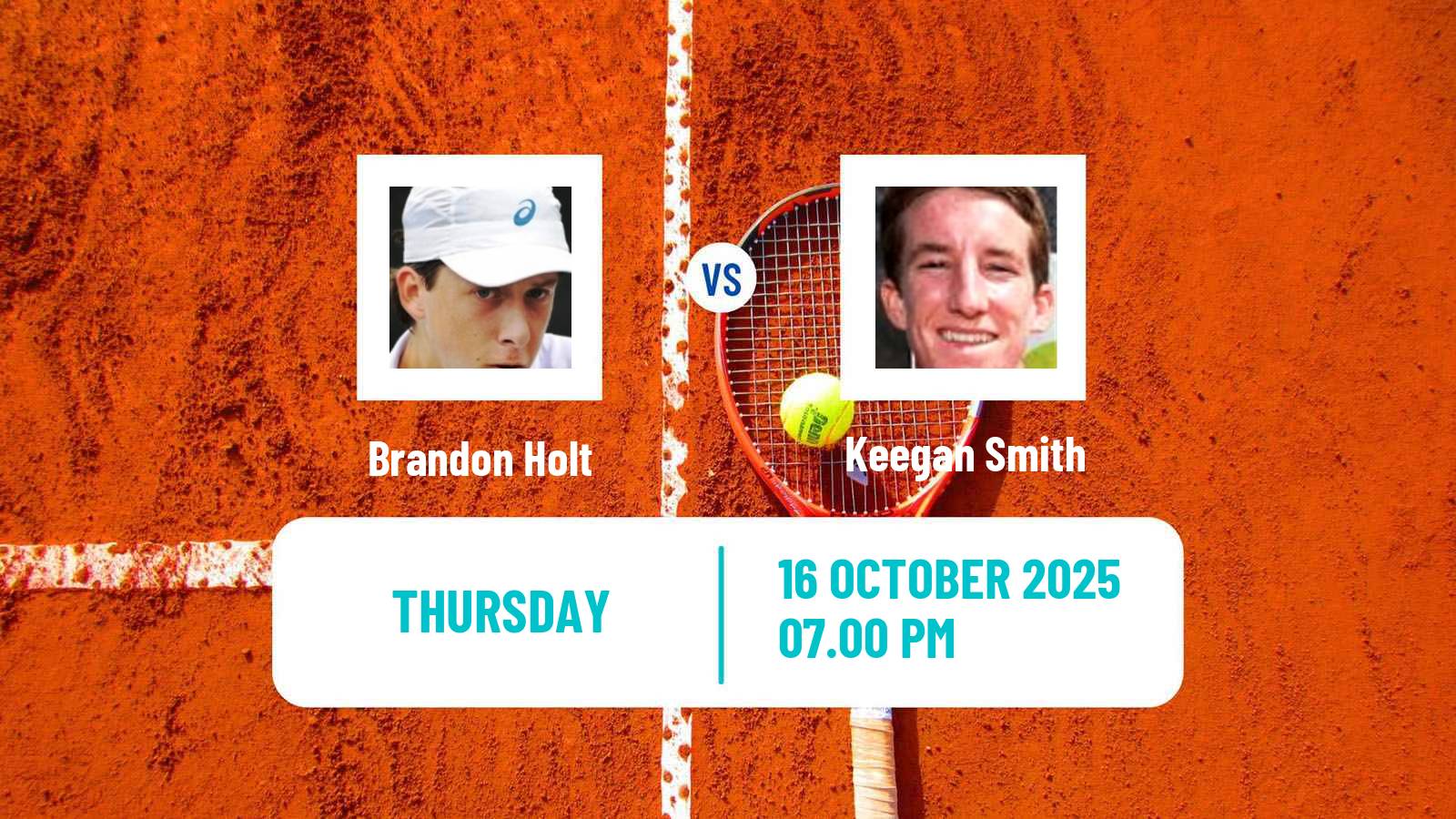 Tennis Lincoln Challenger Men Brandon Holt - Keegan Smith