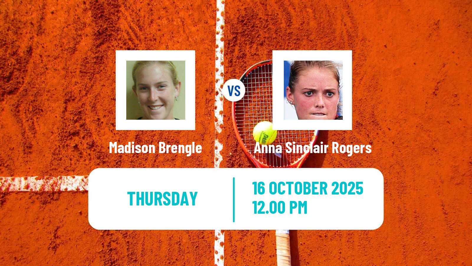 Tennis ITF W100 Macon Ga Women Madison Brengle - Anna Sinclair Rogers