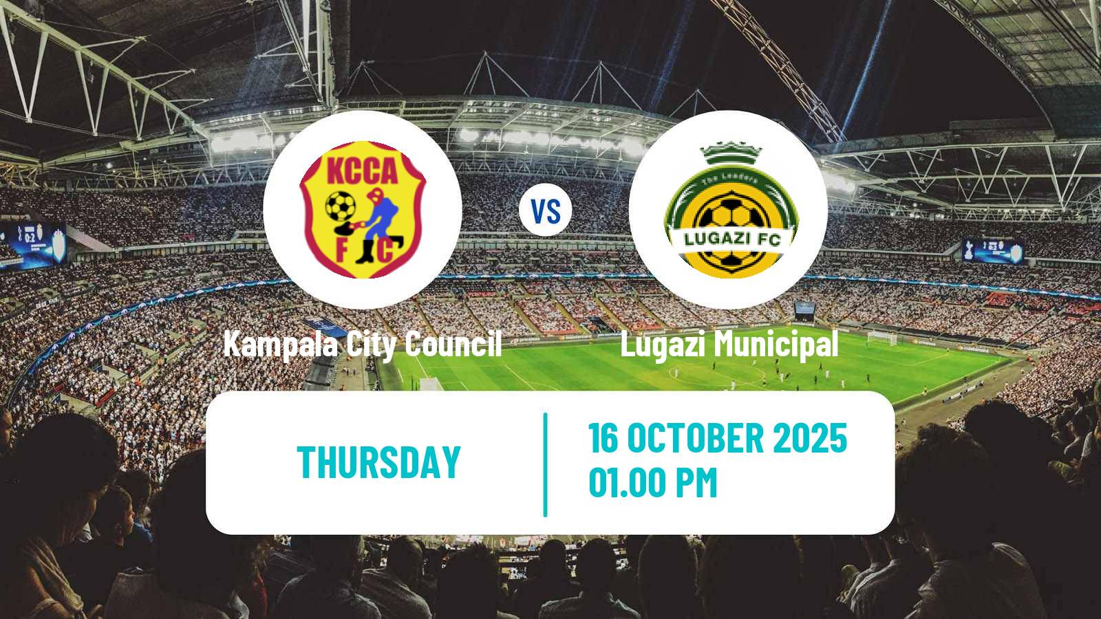 Football Ugandan Super League Kampala City Council - Lugazi Municipal