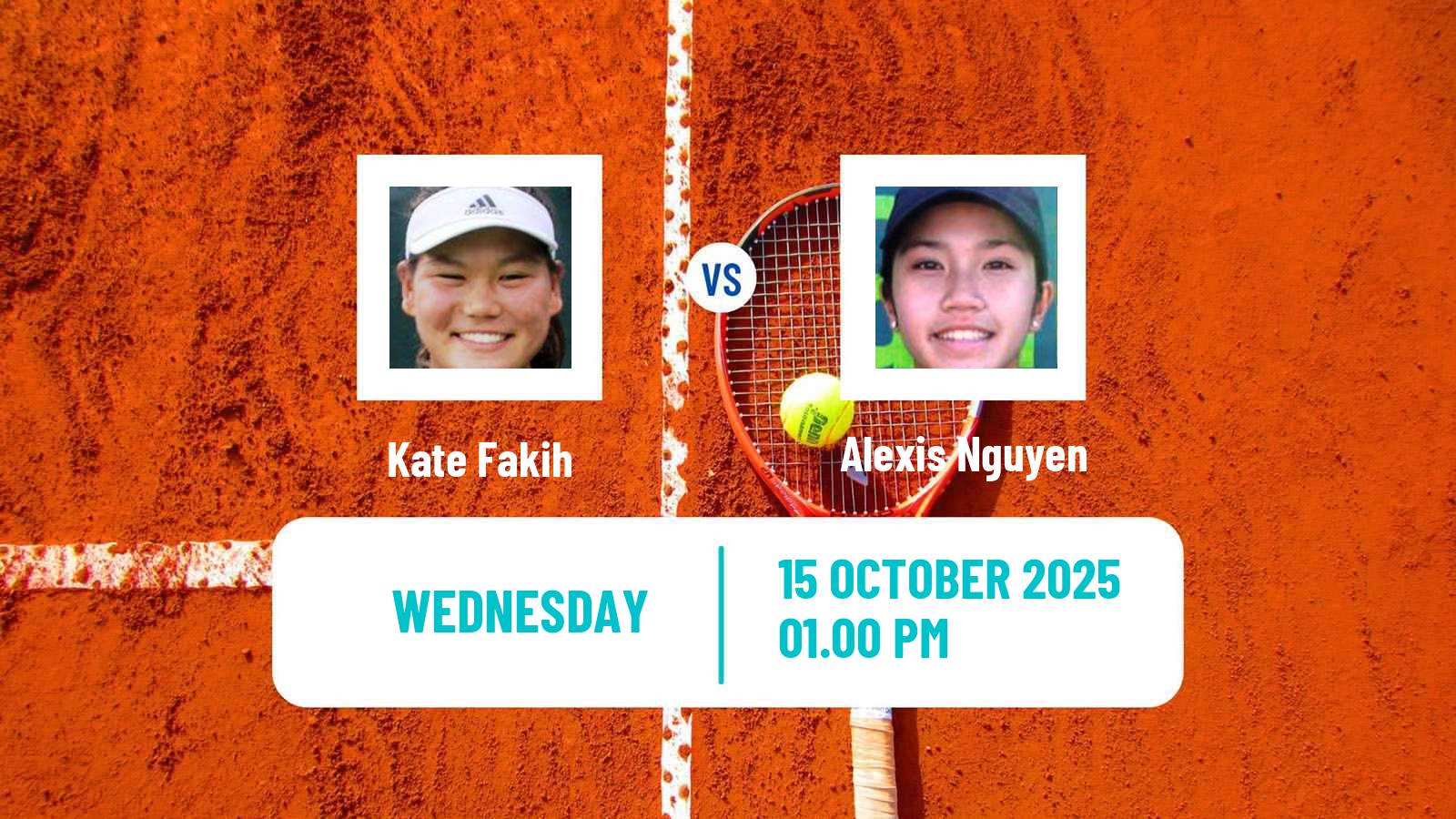 Tennis ITF W35 Bakersfield Ca Women Kate Fakih - Alexis Nguyen