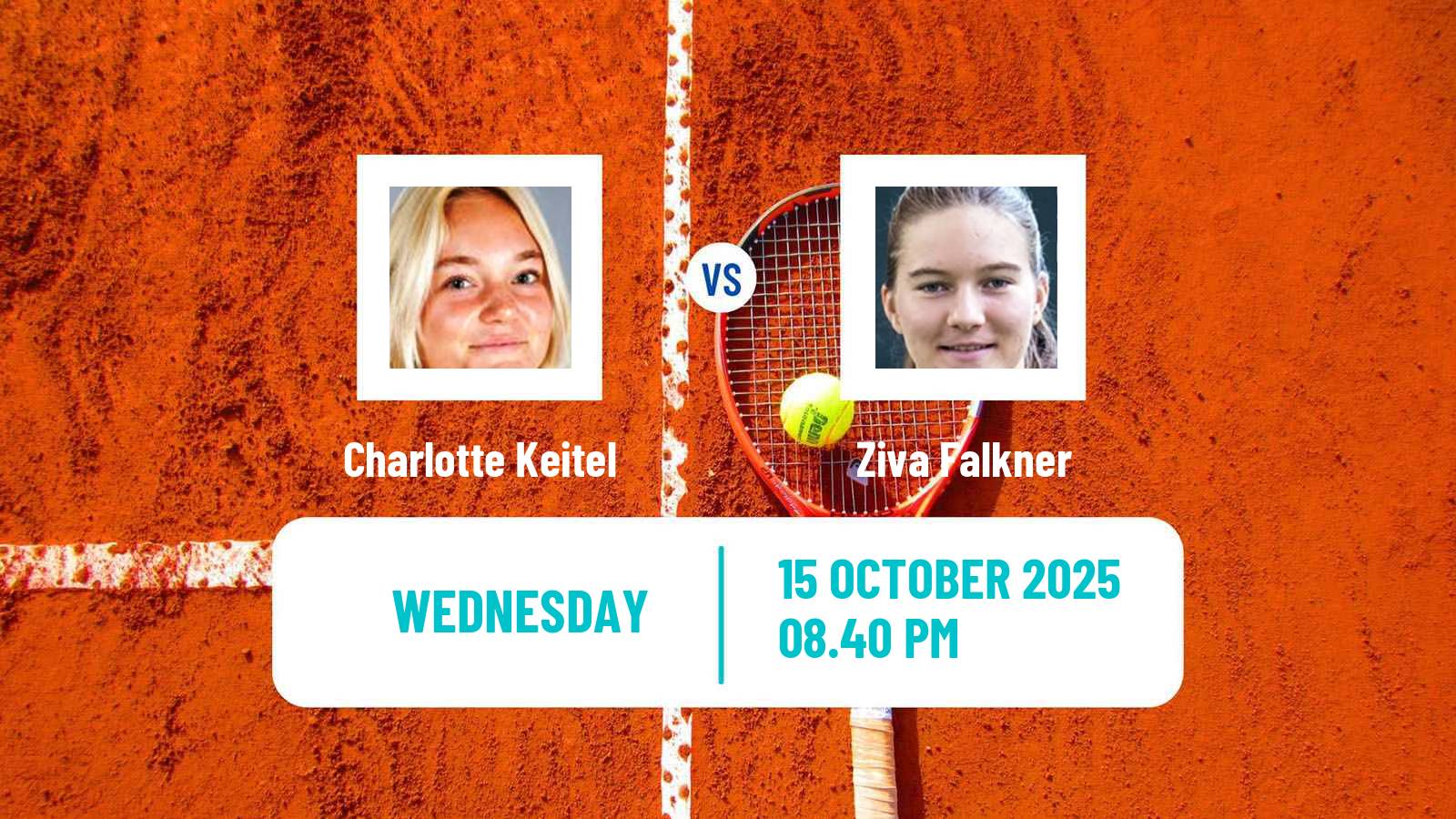 Tennis ITF W35 Bakersfield Ca Women Charlotte Keitel - Ziva Falkner