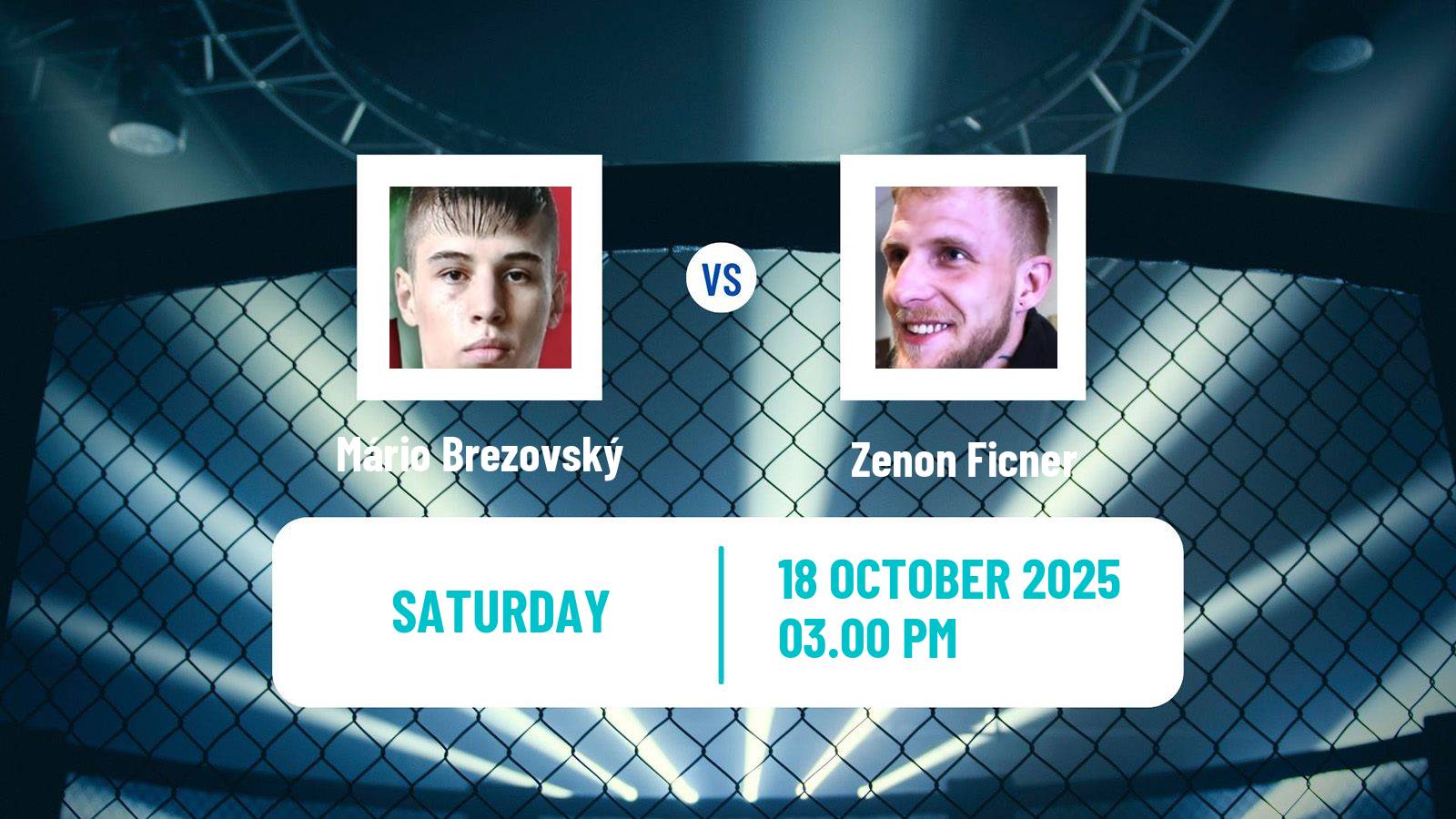 MMA Catchweight Rfa Men Mário Brezovský - Zenon Ficner