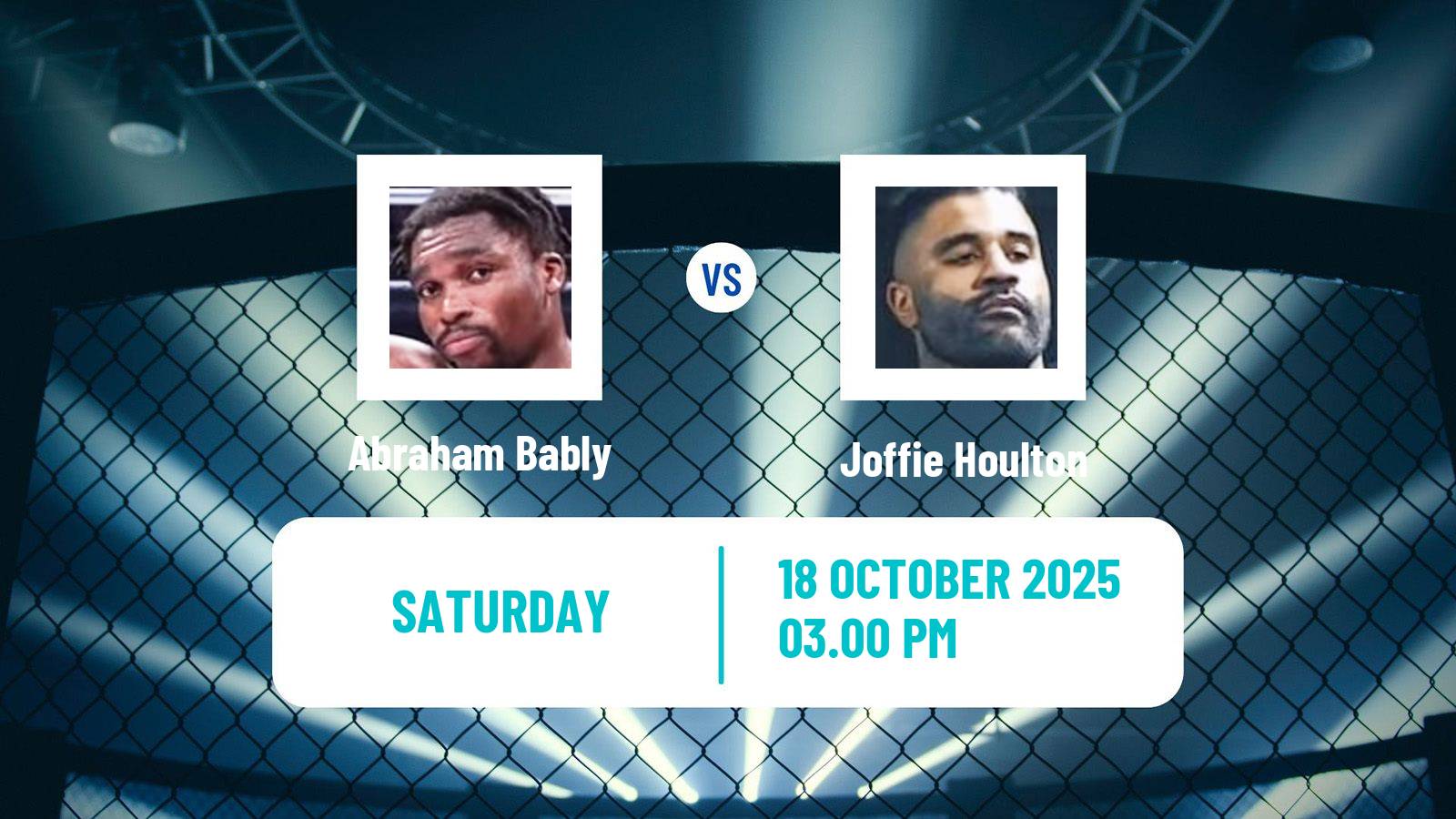 MMA Heavyweight Pfl Africa Tournament Men Abraham Bably - Joffie Houlton